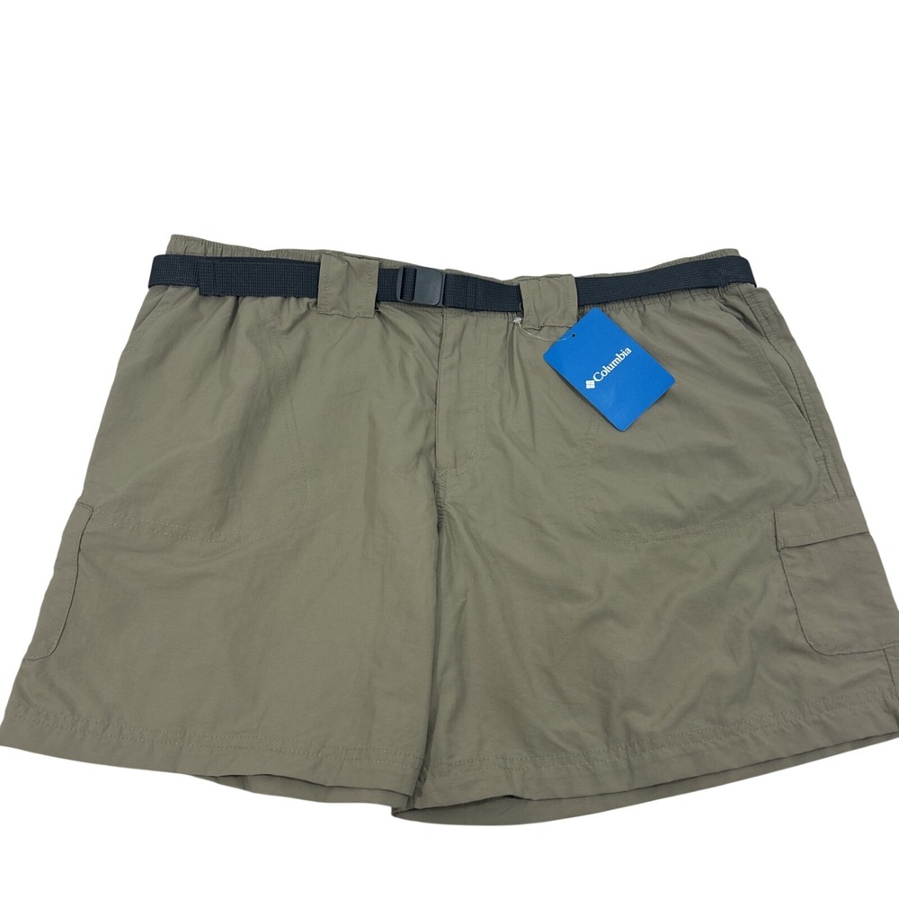 Columbia Women XL Khaki Short Belt Sandy River Cargo 6" Inseam New Tags